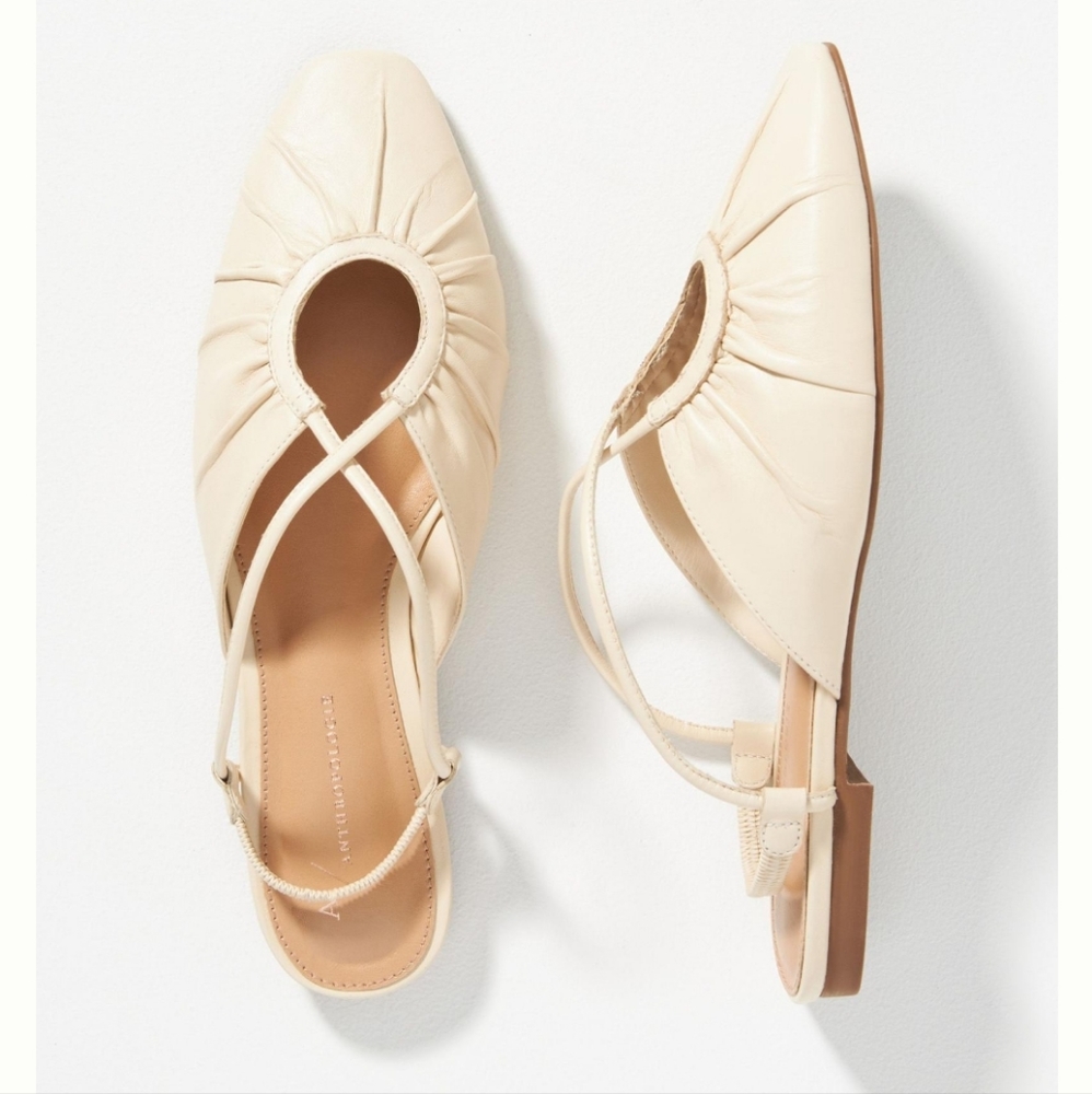 Maeve Strappy Leather Flats